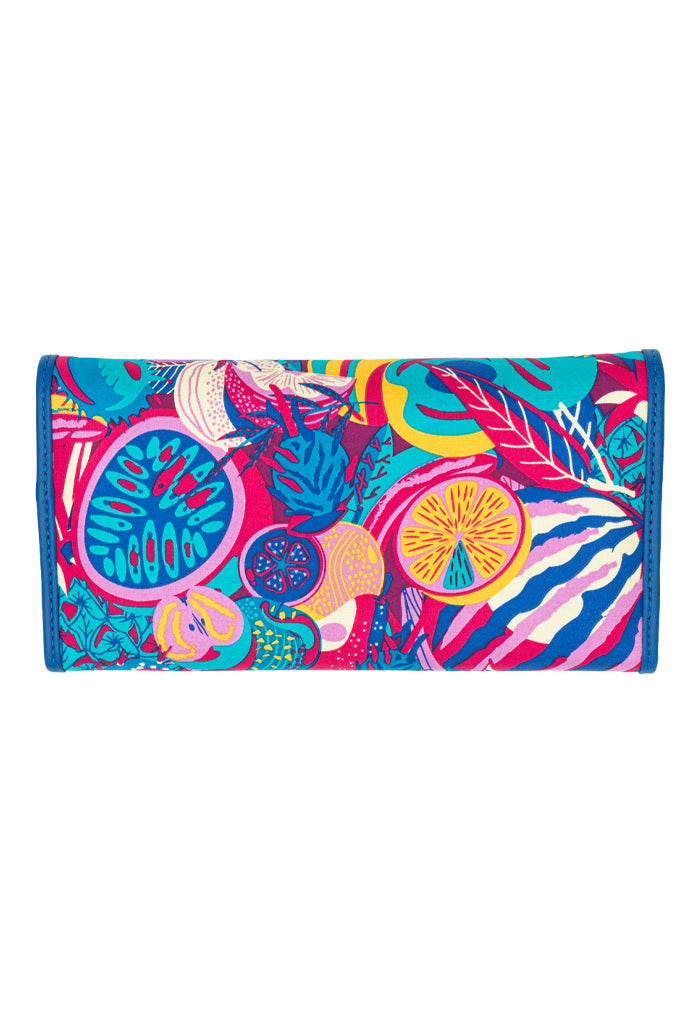 Cartera Bolsillo Seda Fruta Mexicana