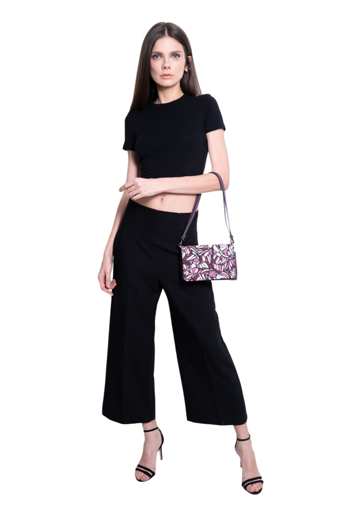 Bolsa Crossbody Cha Mariposa Abstracta