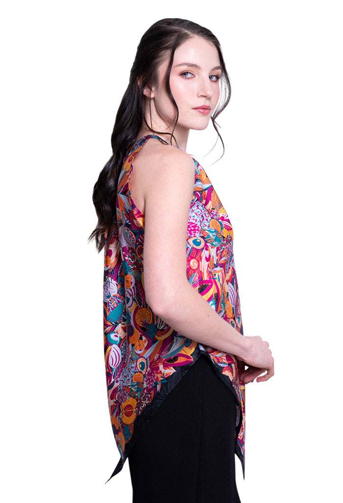 Blusa Cuello Ajustable Fruta Mexicana