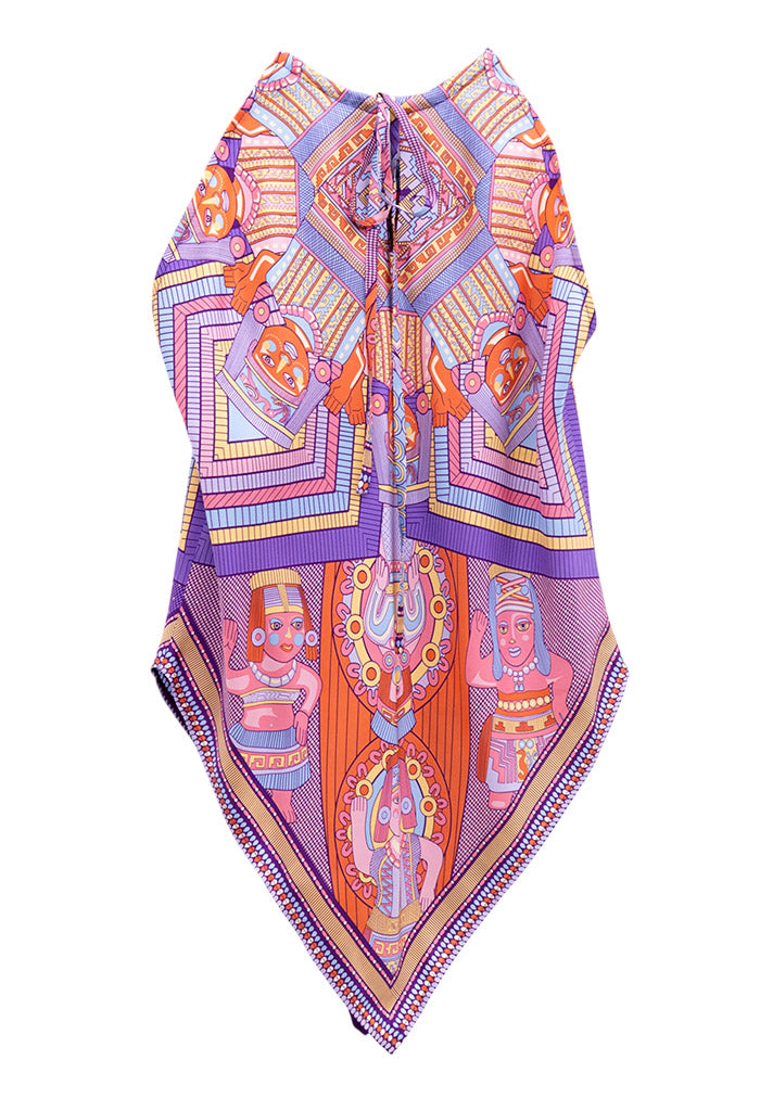 Blusa Cuello Ajustable Caritas Sonrientes Veracruz