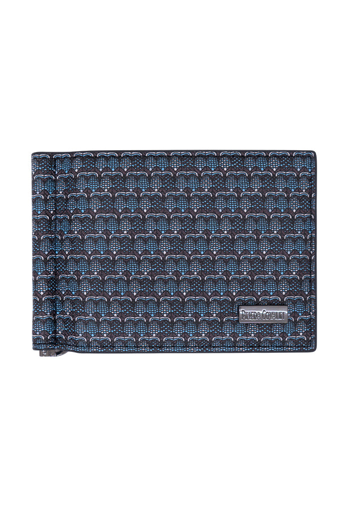 Cartera Xiib Saffiano con clip Maíz