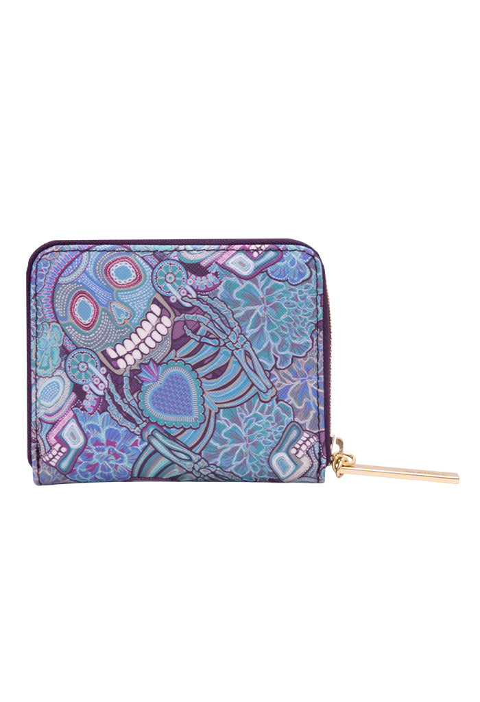 Cartera Chica  Saffiano  Dia de Muertos Catrina