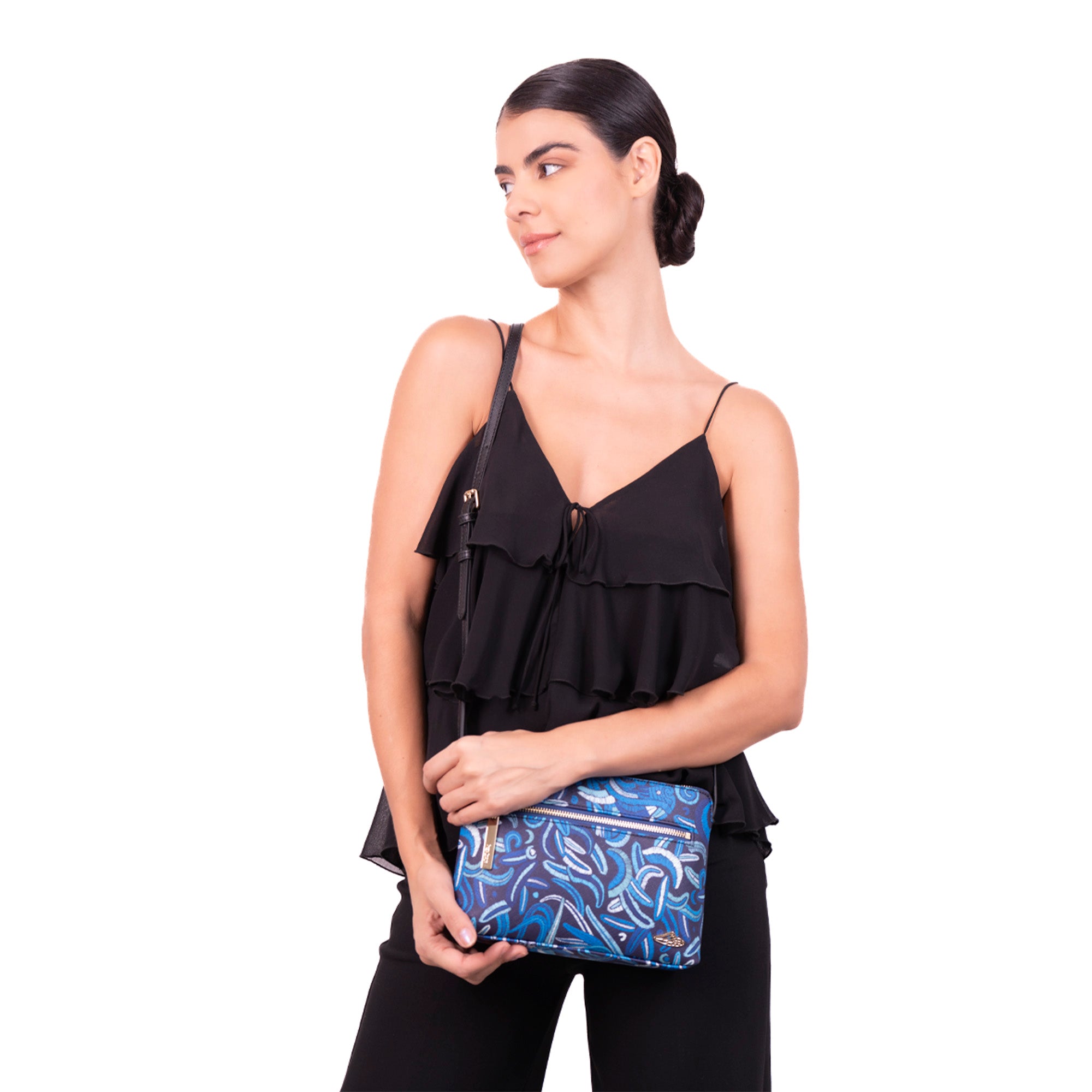 Bolsa Yaakun Saffiano Quetzalcóatl