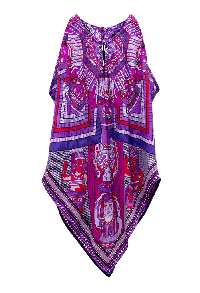 Blusa Cuello Ajustable Caritas Sonrientes Veracruz