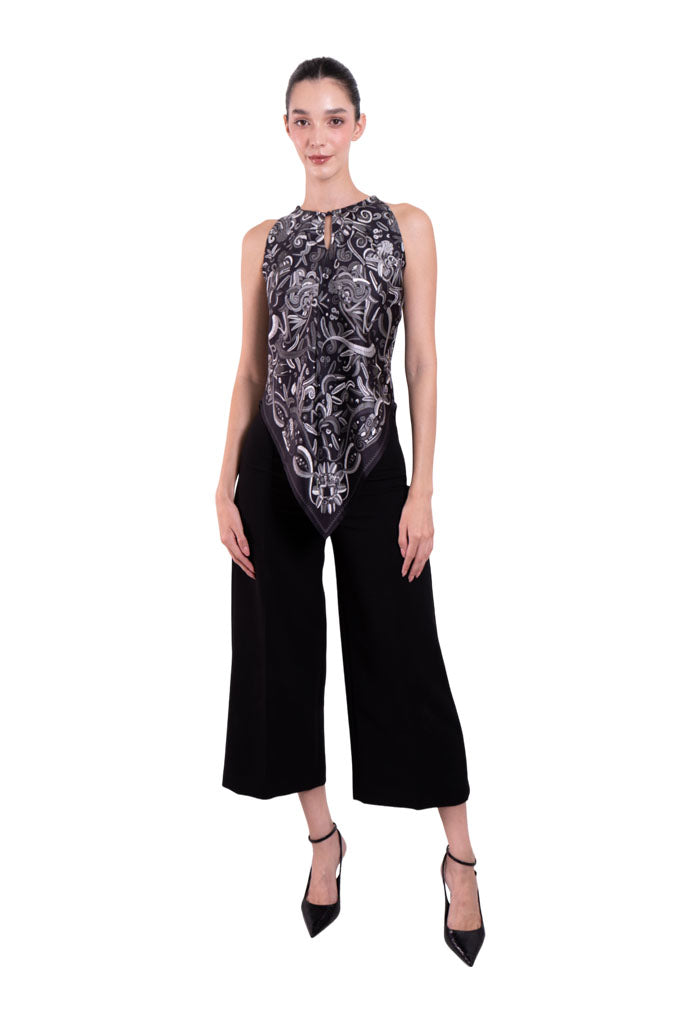 Blusa Cuello Ajustable Quetzalcóatl