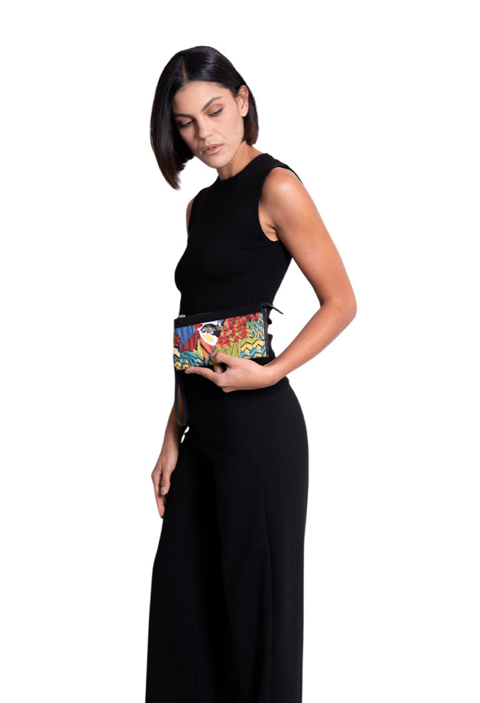 Bolsa Cheen Saffiano Guacamaya