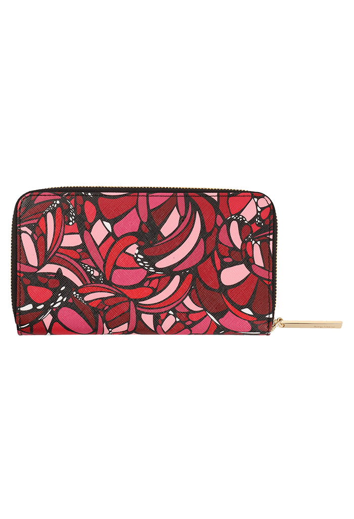 Cartera Grande Saffiano Mariposa Abstracta