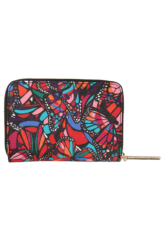 Cartera Mediana Saffiano Vuelo de Mariposa