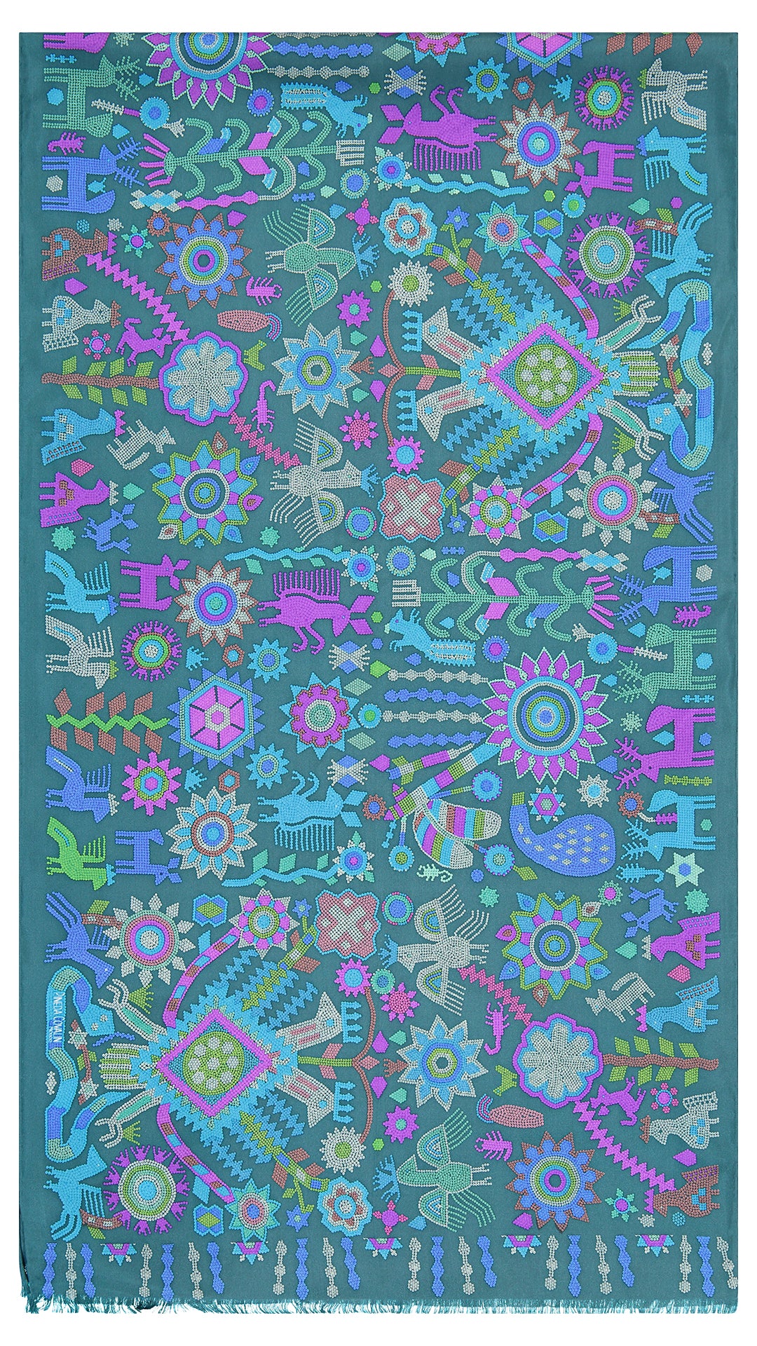Chalina de Seda Espíritu Huichol