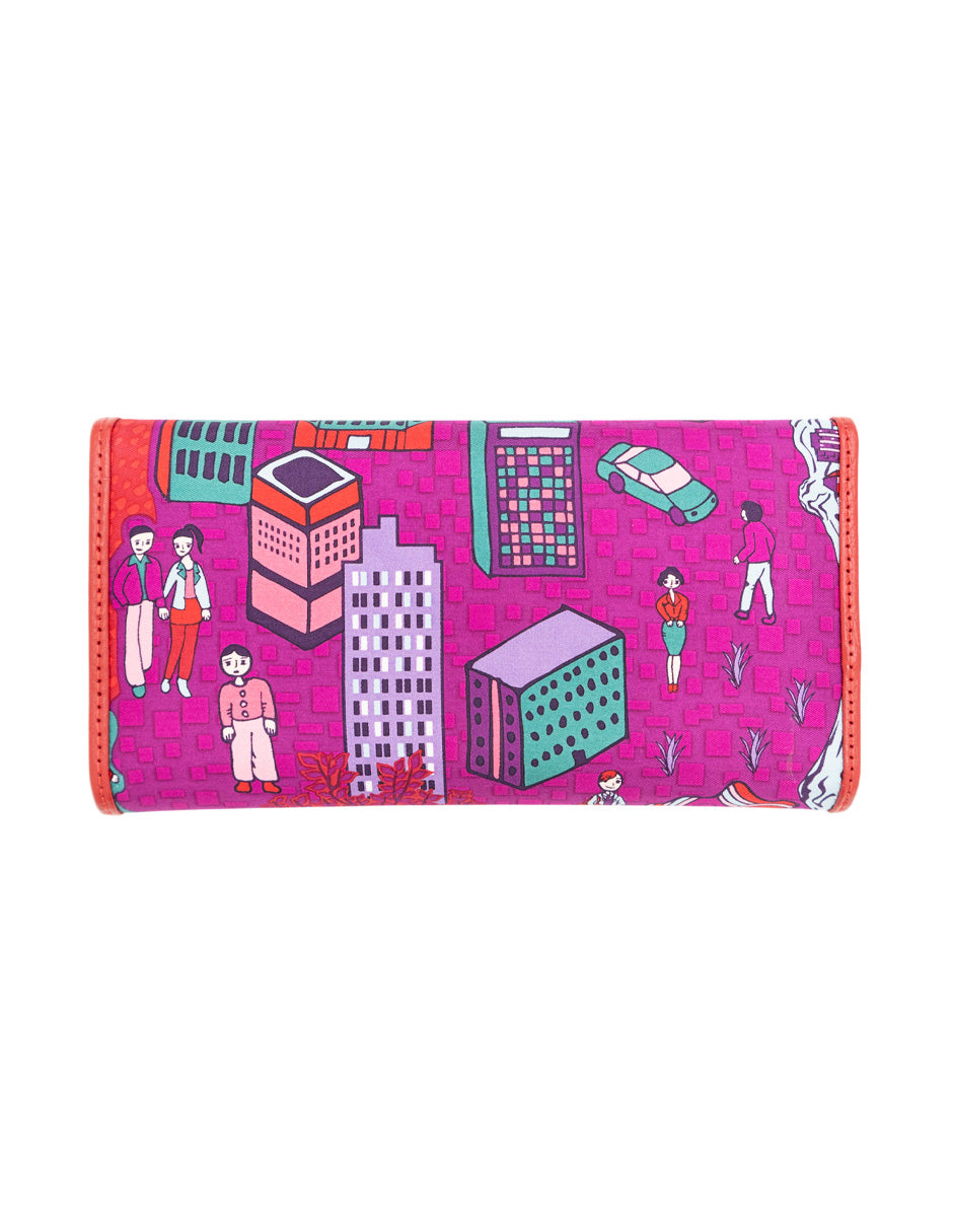 Cartera Bolsillo Mi Ciudad a Color