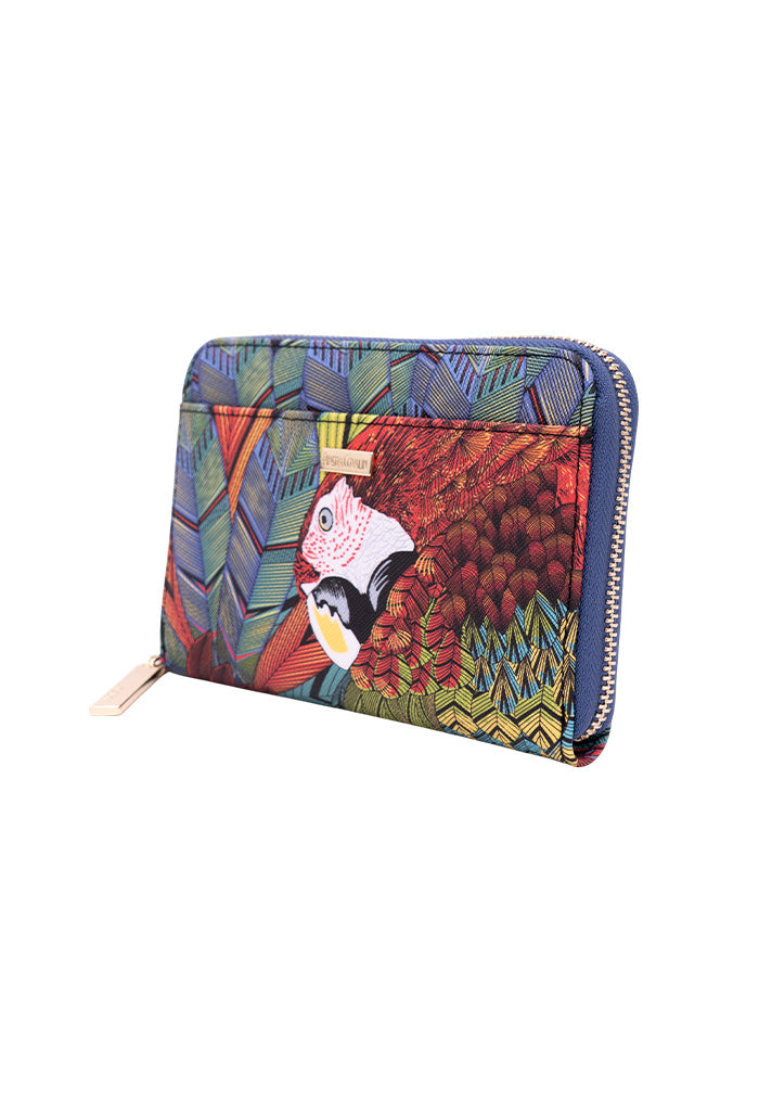 Cartera Mediana Saffiano Guacamaya