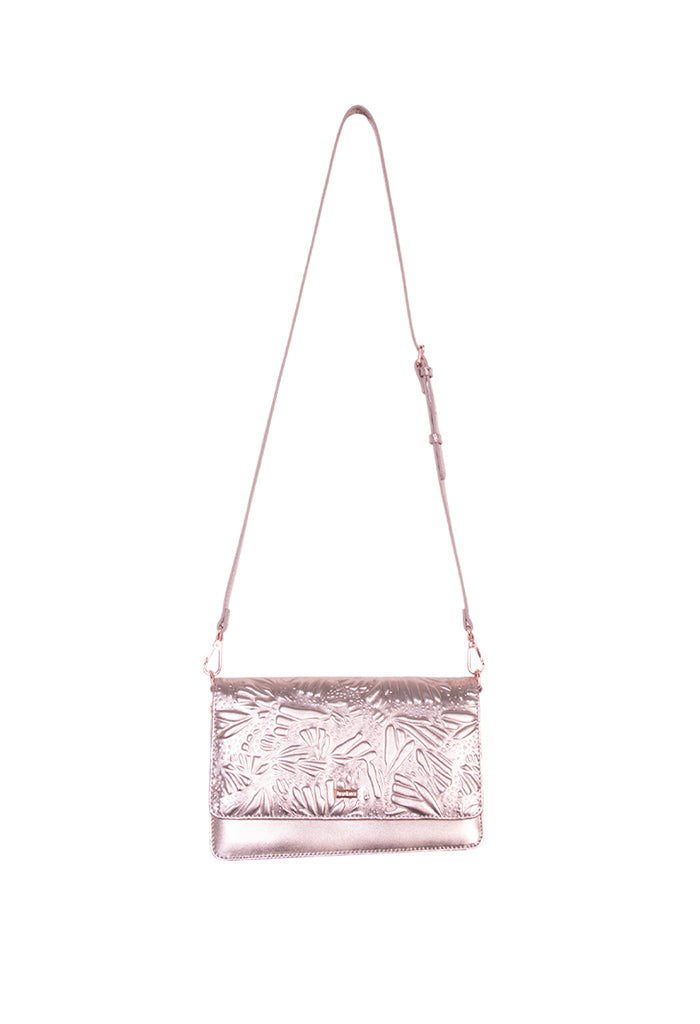 Bolsa Kalan de Piel Grabado Mariposa