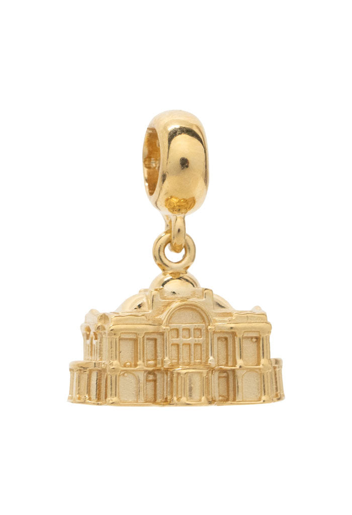 Amuleto para Brazalete Bellas Artes Baño de Oro