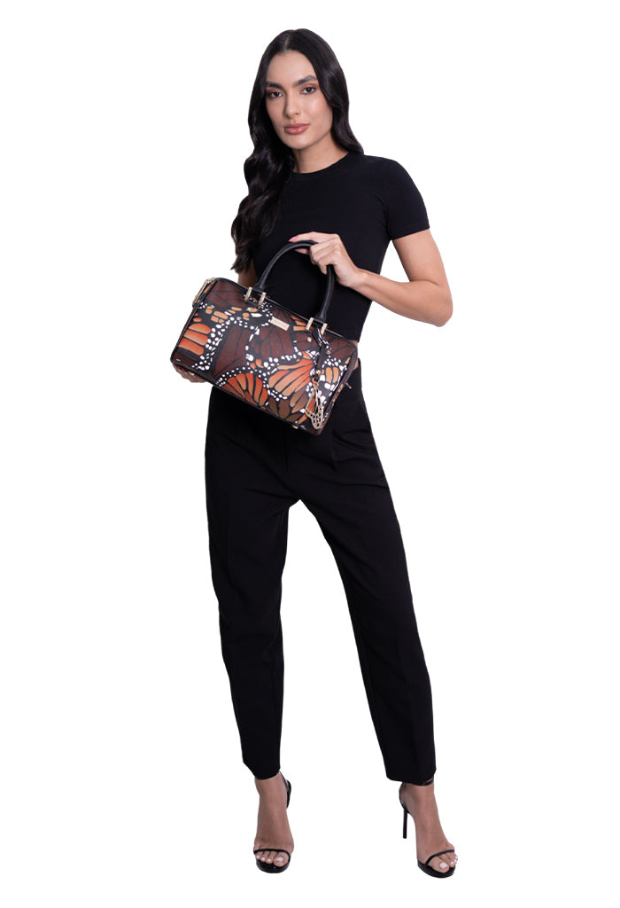 Maletín Chimaal Cilíndrico Mariposa Macro