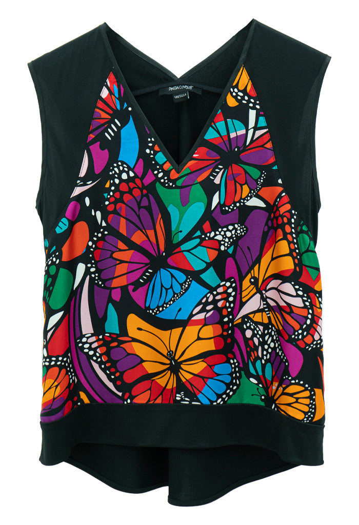 Blusa Caudal Vuelo de Mariposa