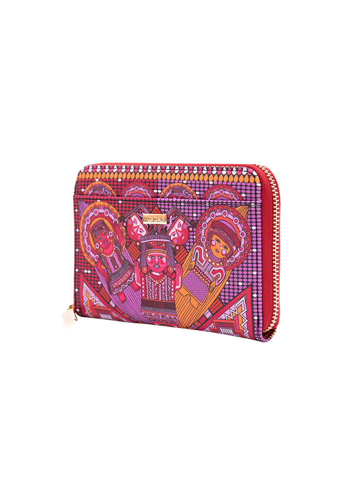 Cartera Mediana Saffiano Caritas Sonrientes Veracruz
