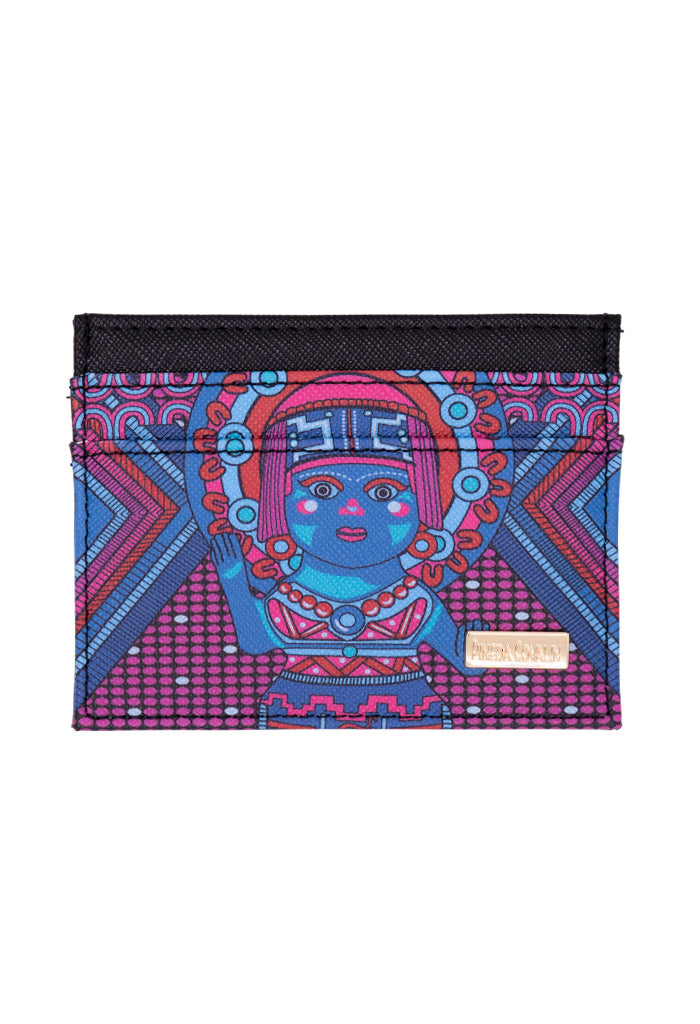 Tarjetero Kuxtal Saffiano Caritas Sonrientes Veracruz