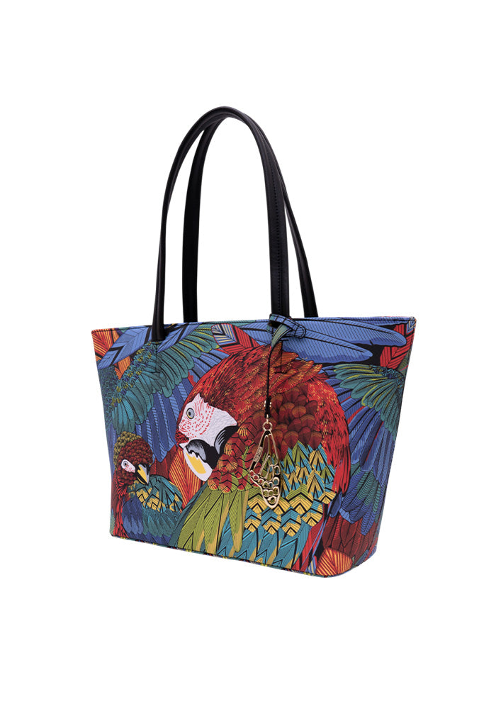 Tote K'iin Saffiano Guacamaya
