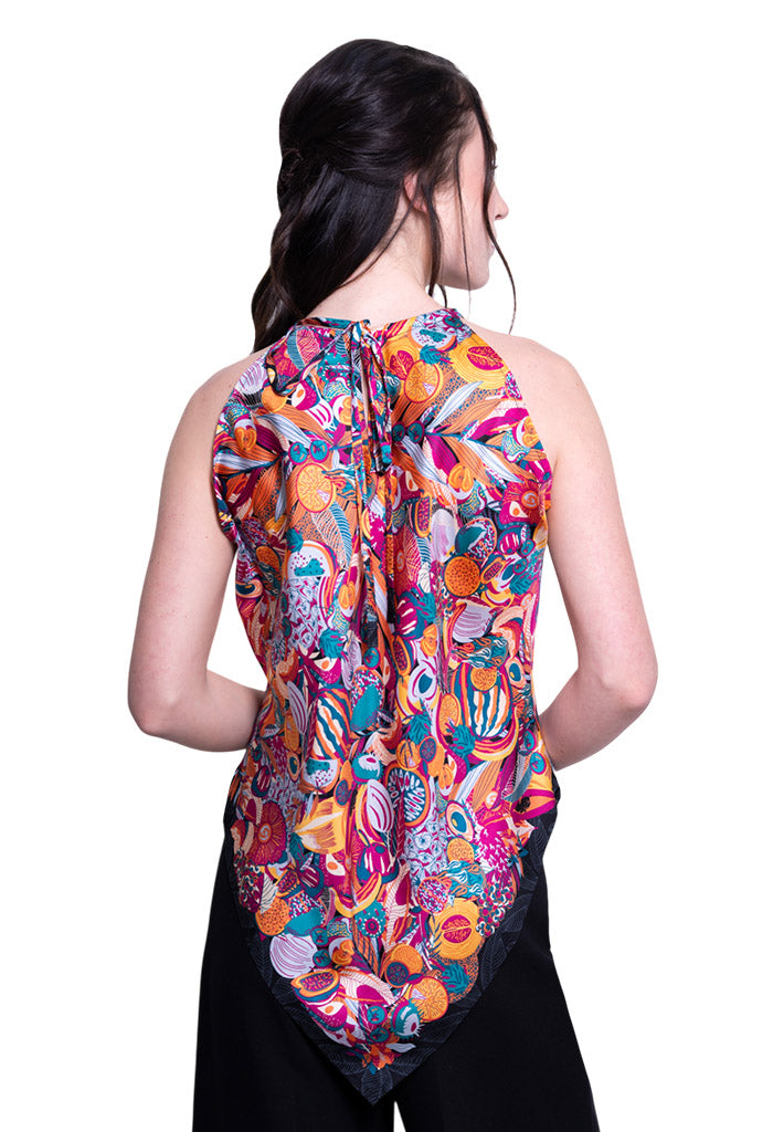Blusa Cuello Ajustable Fruta Mexicana