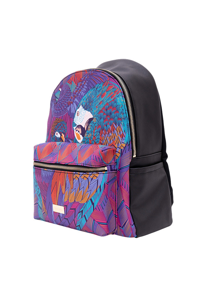 Backpack Nuuk Saffiano Guacamaya