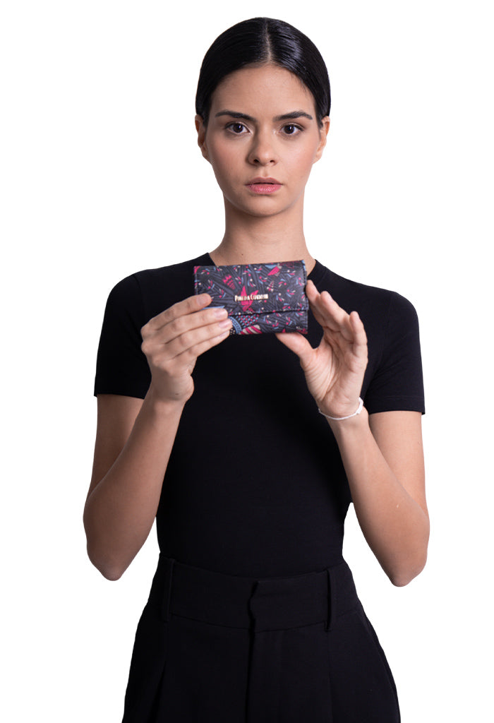 Cartera Mini Tuulis Saffiano Colibrí