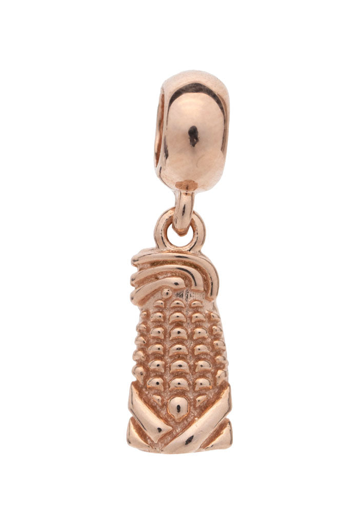 Amuleto para Brazalete Maíz Baño de Oro