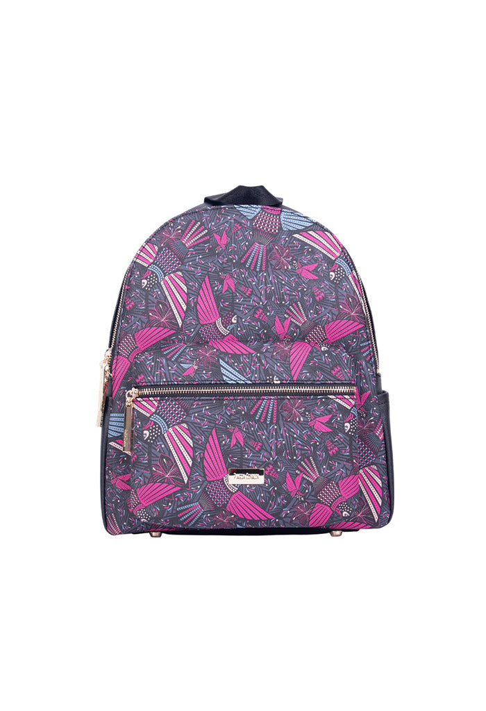 Backpack Nuuk Saffiano Colibrí