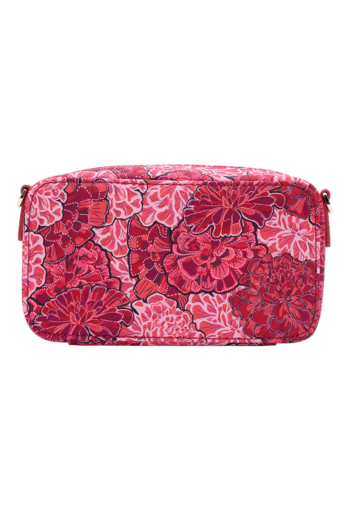 Bolsa Crossbody Utsil Saffiano Cempasúchil Ofrenda