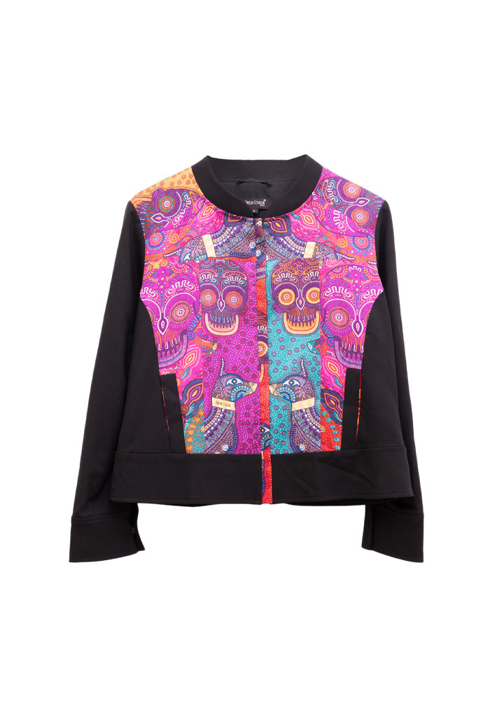 Bomber Okomej Día de Muertos Mictlán Purpura