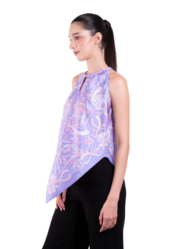 Blusa Cuello Ajustable Quetzalcóatl