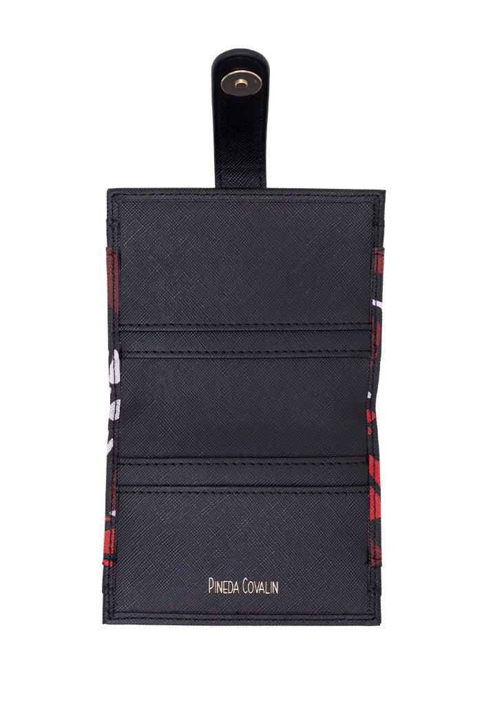 Tarjetero Meent Saffiano Mariposa Macro