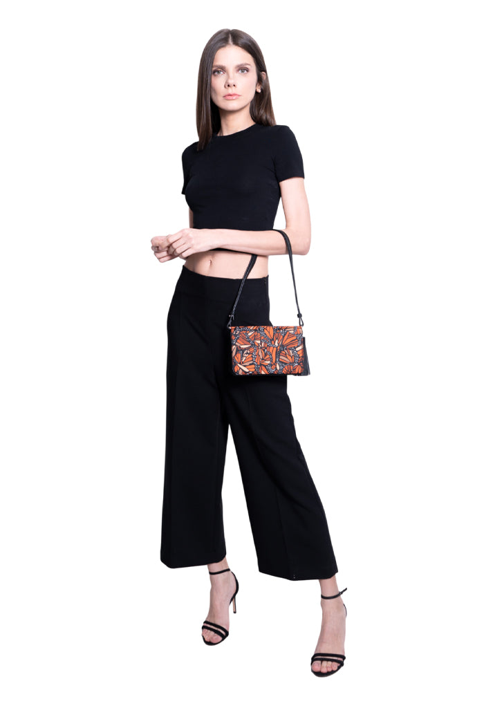 Bolsa Crossbody Cha Mariposa Vitral