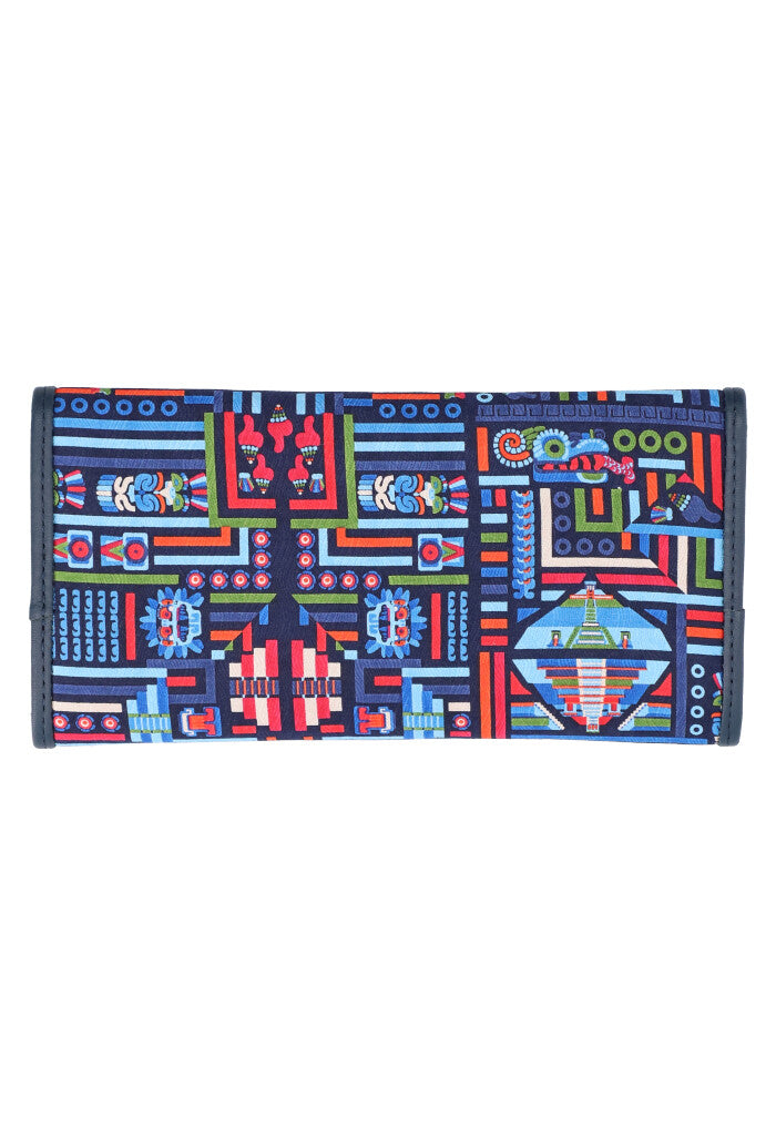 Cartera de Bolsillo Seda Teotihuacan
