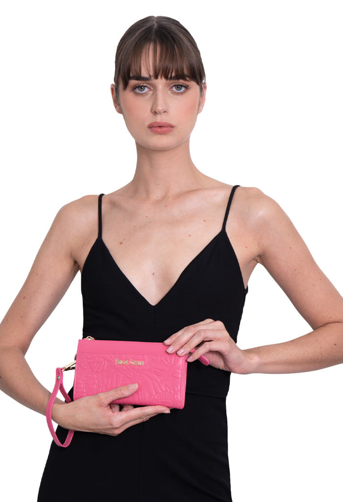 Bolsa Cheen de Piel Grabado Mariposa