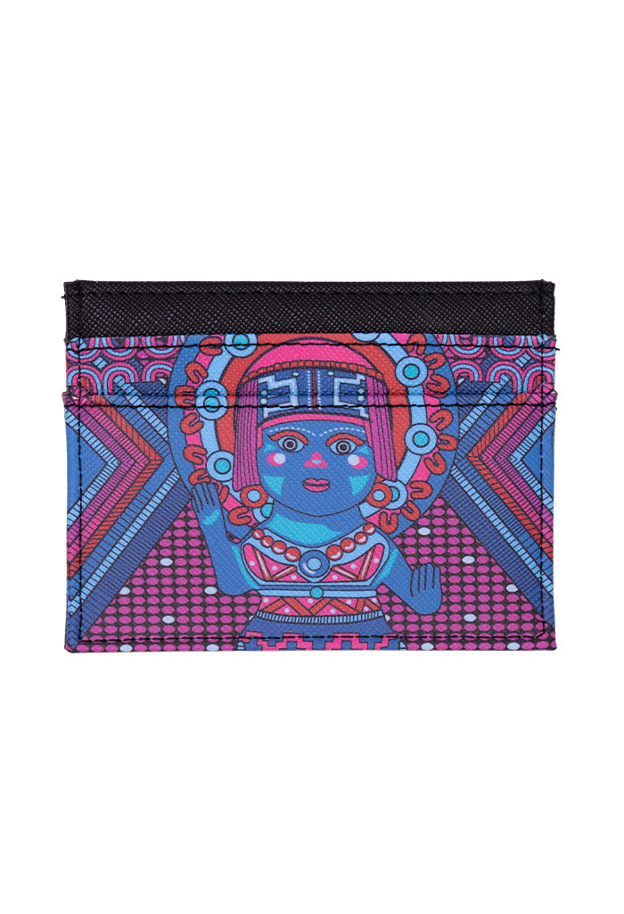 Tarjetero Kuxtal Saffiano Caritas Sonrientes Veracruz