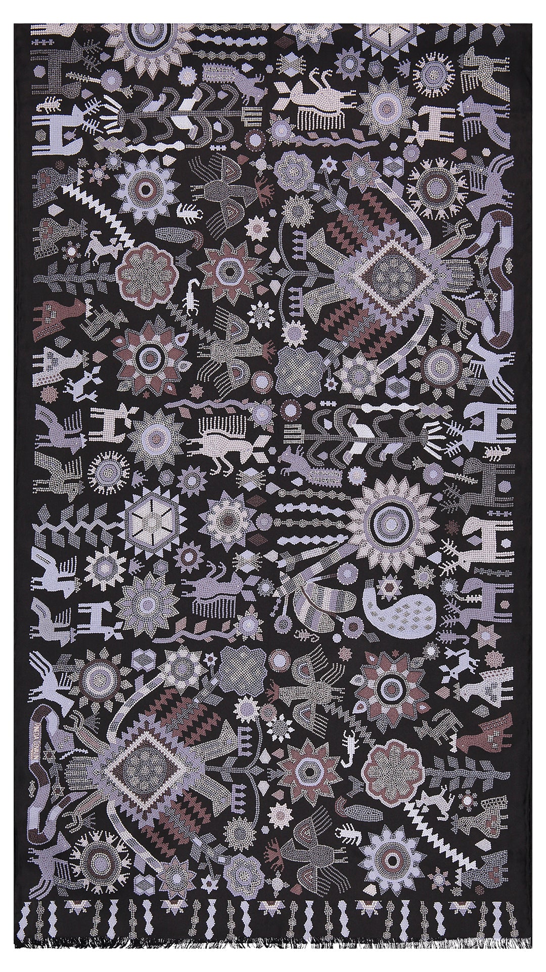 Chalina de Seda Espíritu Huichol