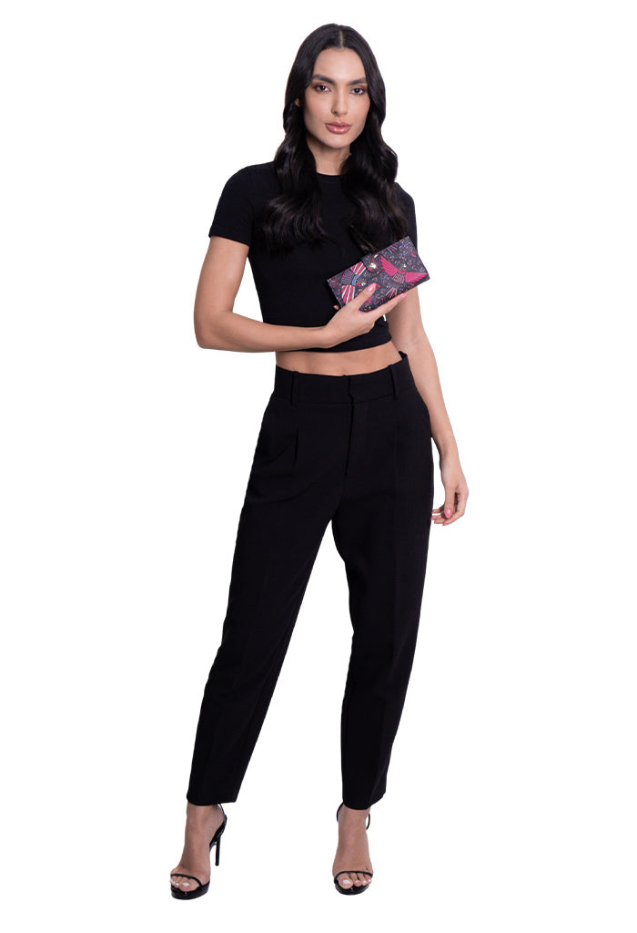 Cartera Grande Xook Saffiano Colibrí