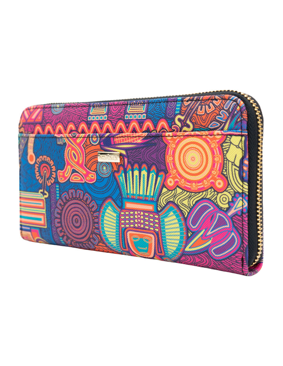 Cartera Grande Saffiano Diosas Mexicas