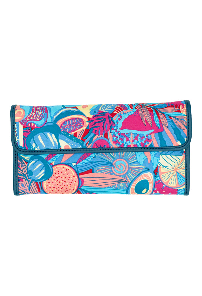 Cartera Bolsillo Seda Fruta Mexicana