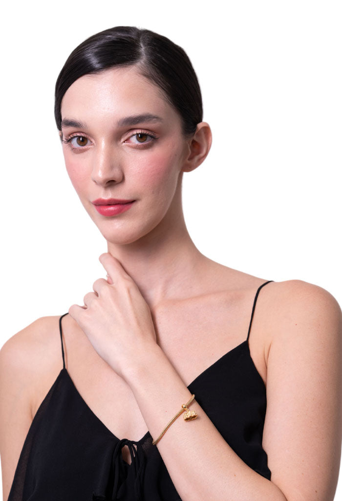 Amuleto para Brazalete Bellas Artes Baño de Oro