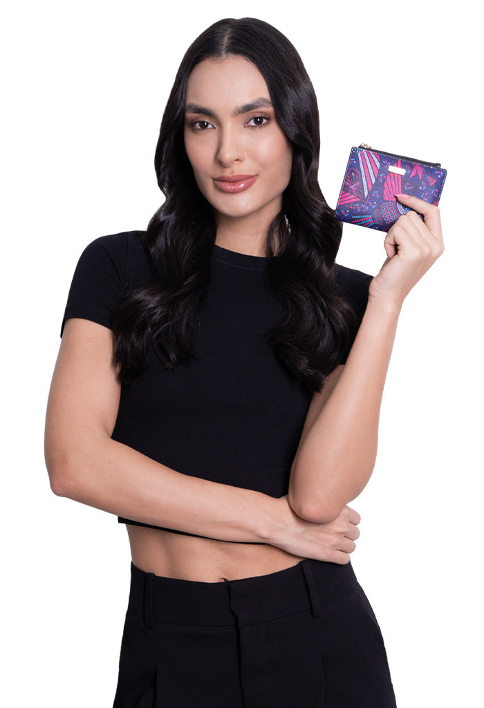 Cartera Chica Yemal Saffiano Colibrí