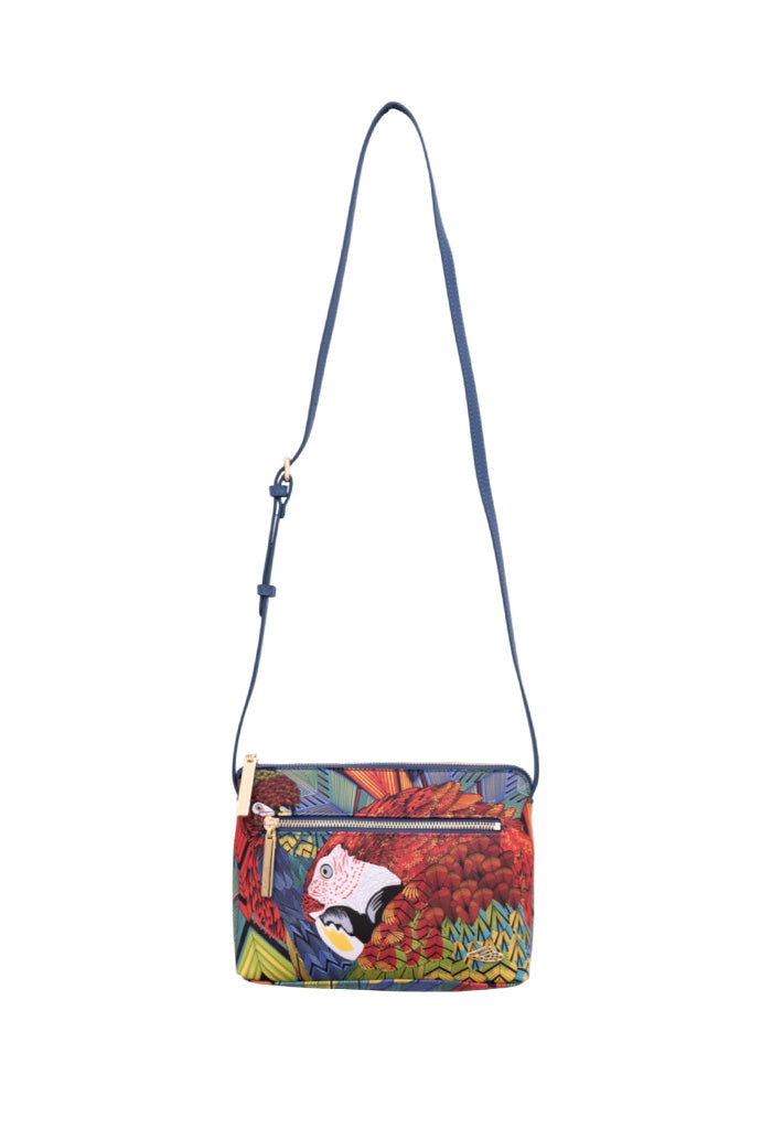 Bolsa Yaakun Saffiano Guacamaya