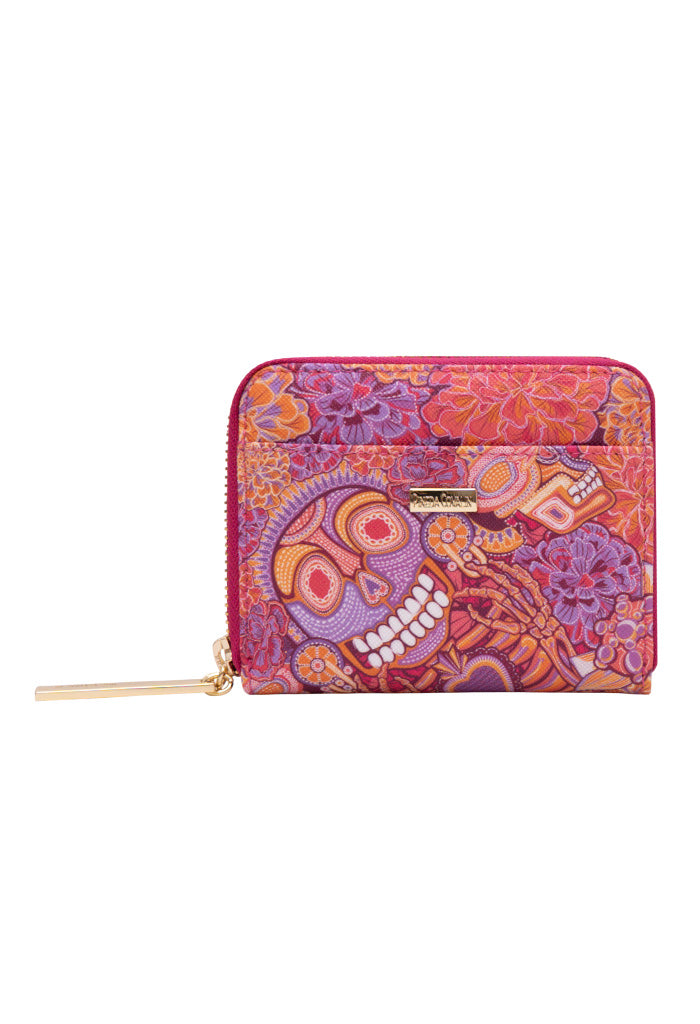 Cartera Chica  Saffiano  Dia de Muertos Catrina