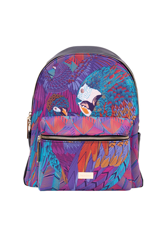 Backpack Nuuk Saffiano Guacamaya