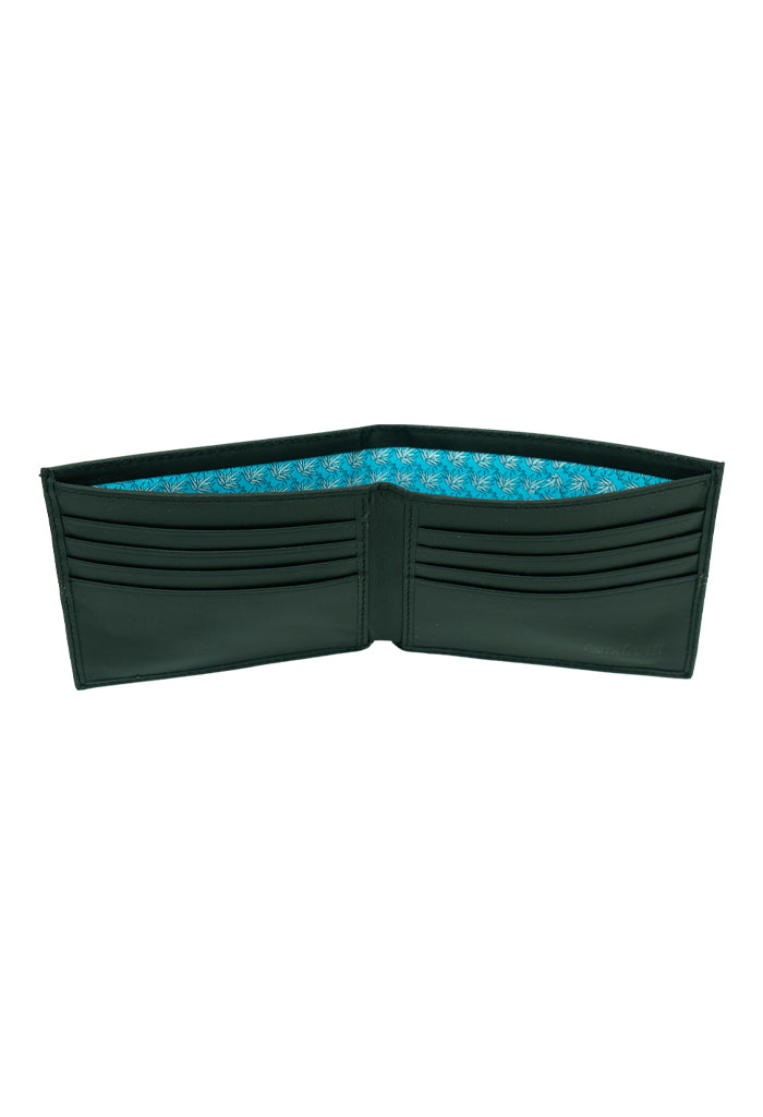 Cartera Semiak Negra Forro Agave Maguey