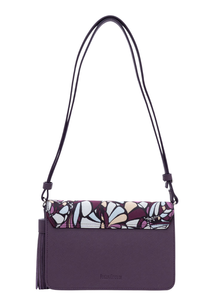 Bolsa Crossbody Cha Mariposa Abstracta