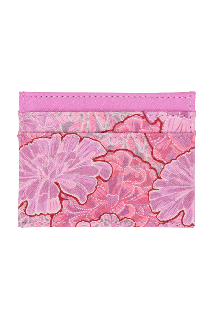 Tarjetero Kuxtal Saffiano Cempasúchil Ofrenda