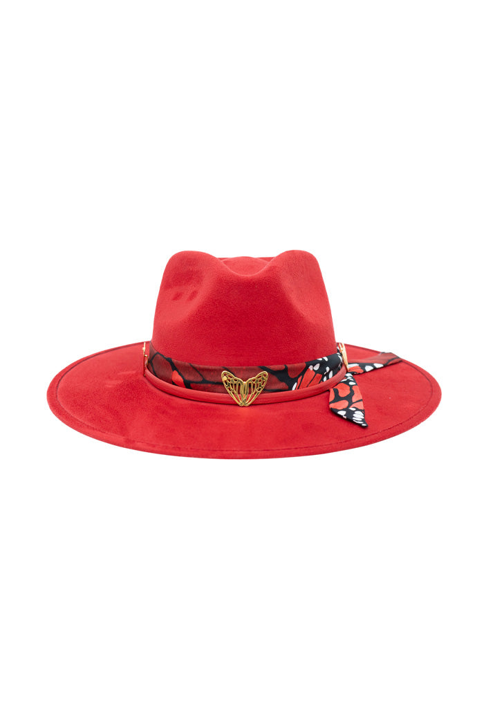 Sombrero Uekpini para Dama Mariposa Macro