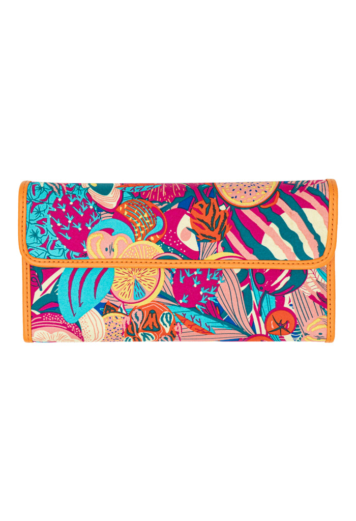 Cartera Bolsillo Seda Fruta Mexicana