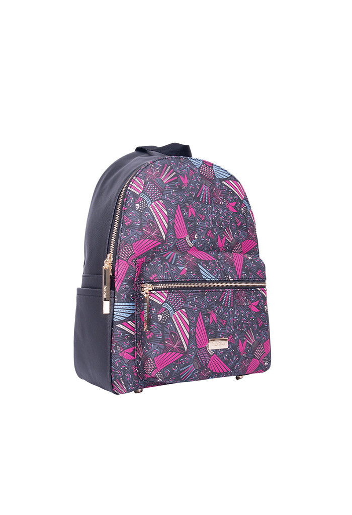 Backpack Nuuk Saffiano Colibrí